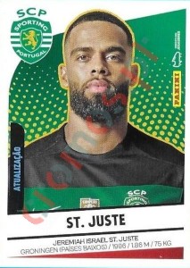 480 Jeremiah St. Juste (Sporting) – Futebol 2024-2025 Panini