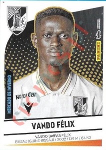 485 Vando Félix (Vitória Guimarães) – Futebol 2024-2025 Panini