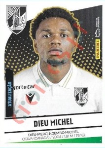 486 Dieu-Merci Michel (Vitória Guimarães) – Futebol 2024-2025 Panini