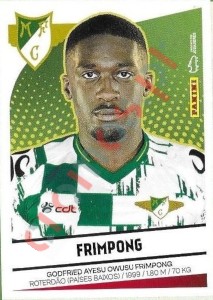 236 Godfried Frimpong – Futebol 2024-2025 Panini