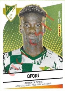 238 Lawrence Ofori – Futebol 2024-2025 Panini