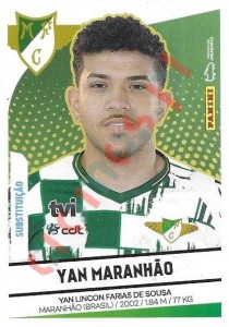 245bis Yan Maranhão (Substituições) – Futebol 2024-2025 Panini