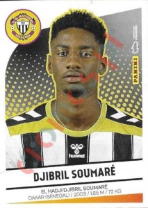 261 Djibril Soumaré – Futebol 2024-2025 Panini