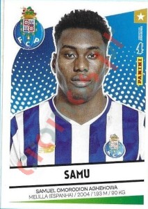 283 Samu Aghehowa Omorodion – Futebol 2024-2025 Panini