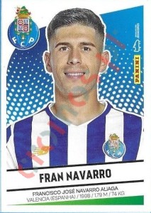284 Fran Navarro – Futebol 2024-2025 Panini