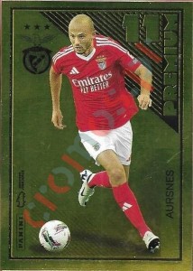 P-FA Fredrik Aursnes (Benfica) – Futebol 2024-2025 Panini