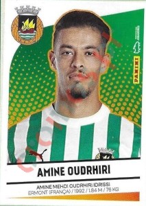 295 Amine Oudrhiri – Futebol 2024-2025 Panini