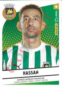 302 Ahmed Hassan – Futebol 2024-2025 Panini