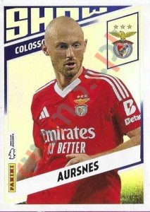 370 Fredrik Aursnes (Benfica) – Futebol 2024-2025 Panini