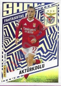 379 Kerem Aktürkoğlu (Benfica) – Futebol 2024-2025 Panini