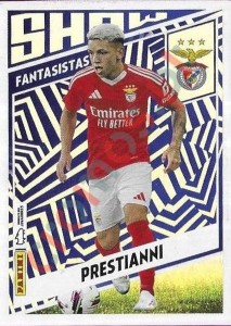 393 Gianluca Prestianni (Benfica) – Futebol 2024-2025 Panini