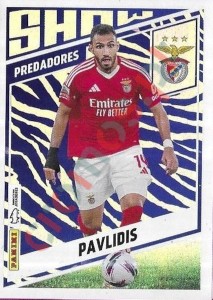 410 Vangélis Pavlídis (Benfica) – Futebol 2024-2025 Panini