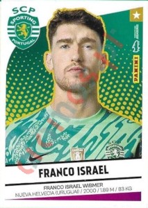 325 Franco Israel – Futebol 2024-2025 Panini