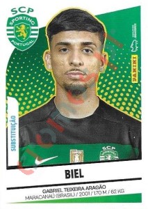 339bis Gabriel Teixeira Biel (Substituições) – Futebol 2024-2025 Panini