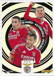 417 Di Maria / Akturkoglu / Pavlidis (Benfica) – Futebol 2024-2025 Panini