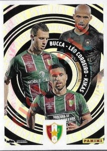 422 Bucca / Léo Cordeiro / Kikas (Estrela) – Futebol 2024-2025 Panini