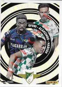 426 Ofori / Alanzinho / Madson (Moreirense) – Futebol 2024-2025 Panini