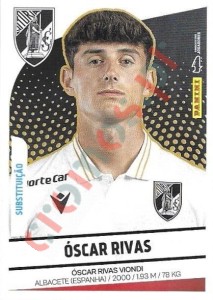 347bis Óscar Rivas (Substituições) – Futebol 2024-2025 Panini