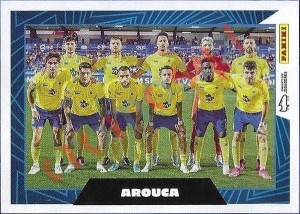 19 Plantel - Arouca – Futebol 2023-2024 Panini