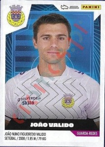 21 João Valido – Futebol 2023-2024 Panini