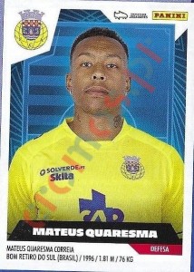 27 Mateus Quaresma – Futebol 2023-2024 Panini