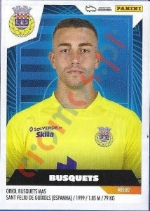 28 Uri Busquets – Futebol 2023-2024 Panini