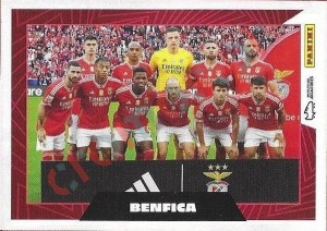 38 Plantel - Benfica – Futebol 2023-2024 Panini