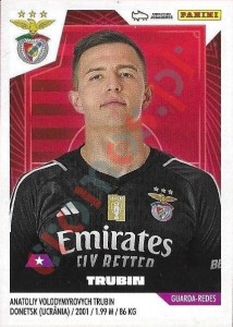 39 Anatoliy Trubin – Futebol 2023-2024 Panini