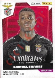 40 Samuel Soares – Futebol 2023-2024 Panini