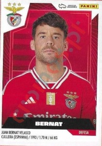 46 Juan Bernat – Futebol 2023-2024 Panini