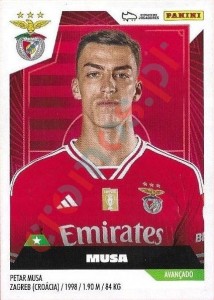 56 Petar Musa – Futebol 2023-2024 Panini