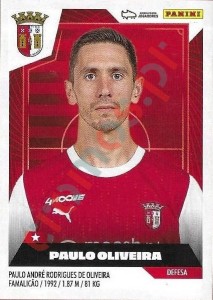 80 Paulo Oliveira – Futebol 2023-2024 Panini