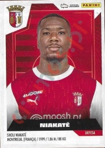 81 Sikou Niakaté – Futebol 2023-2024 Panini