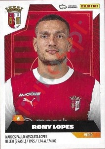 91 Rony Lopes – Futebol 2023-2024 Panini