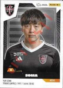 108 Yuki Soma – Futebol 2023-2024 Panini