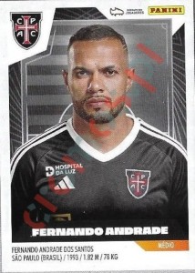 109 Fernando Andrade – Futebol 2023-2024 Panini