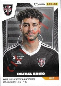 110 Rafael Brito – Futebol 2023-2024 Panini