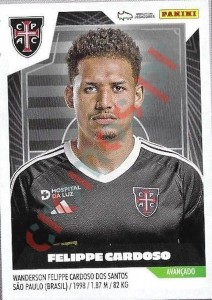 113 Felippe Cardoso – Futebol 2023-2024 Panini