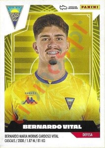 138 Bernardo Vital – Futebol 2023-2024 Panini