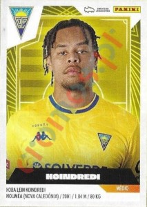 144 Koba Koindredi – Futebol 2023-2024 Panini