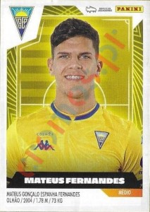 147 Mateus Fernandes – Futebol 2023-2024 Panini