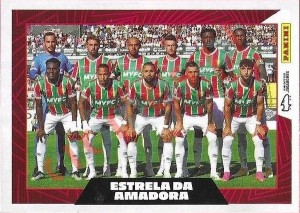 152 Plantel - Estrela – Futebol 2023-2024 Panini