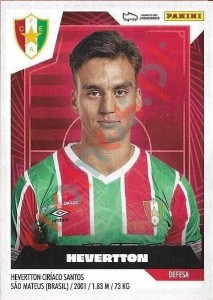 155 Hevertton Santos – Futebol 2023-2024 Panini