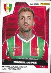 158 Miguel Lopes – Futebol 2023-2024 Panini