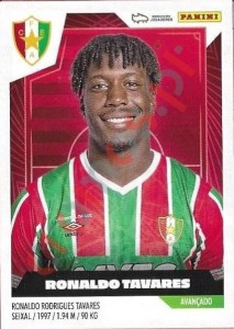 168 Ronaldo Tavares – Futebol 2023-2024 Panini