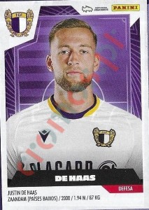 177 Justin de Haas – Futebol 2023-2024 Panini