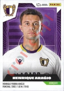 189 Henrique Araújo – Futebol 2023-2024 Panini
