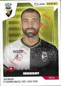 195 Zach Muscat – Futebol 2023-2024 Panini