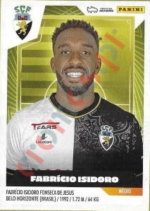202 Fabrício Isidoro – Futebol 2023-2024 Panini