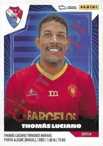 213 Thomás Luciano – Futebol 2023-2024 Panini